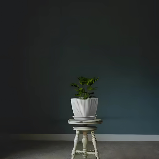 Square Flower Pots with tray