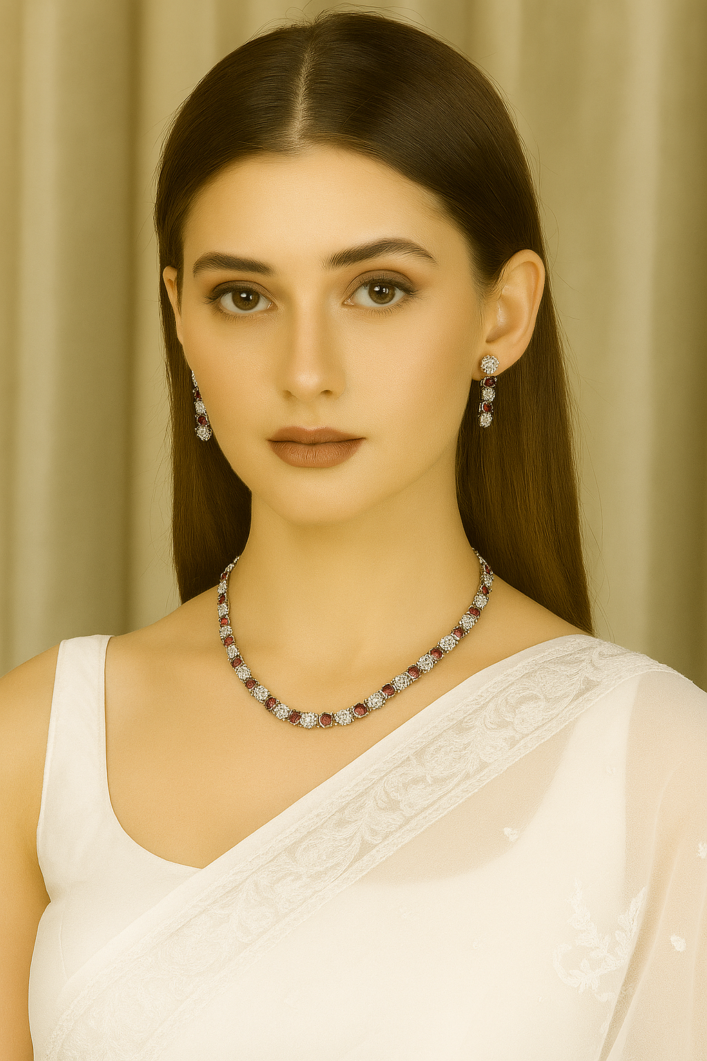 Moonlit Grace Necklace & Earrings