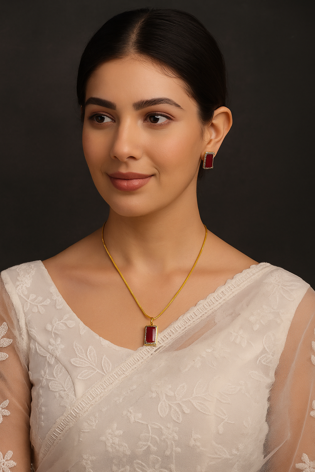 Golden Garnet Glow
