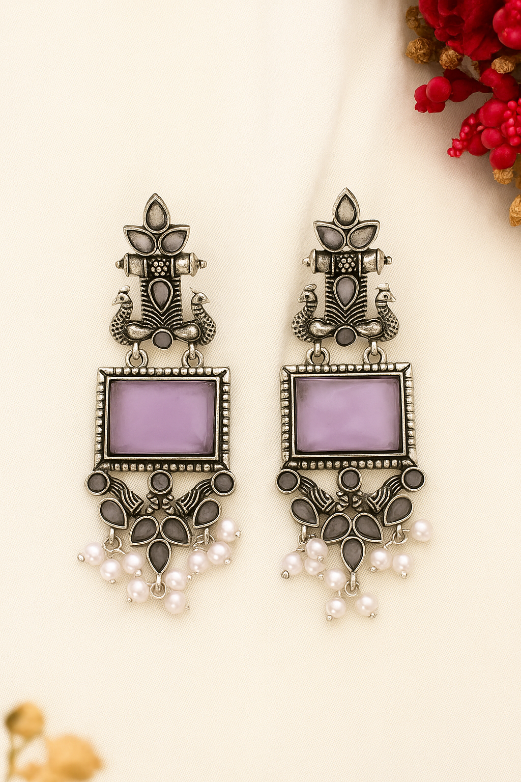 Luxe Black-Plated Jhumka